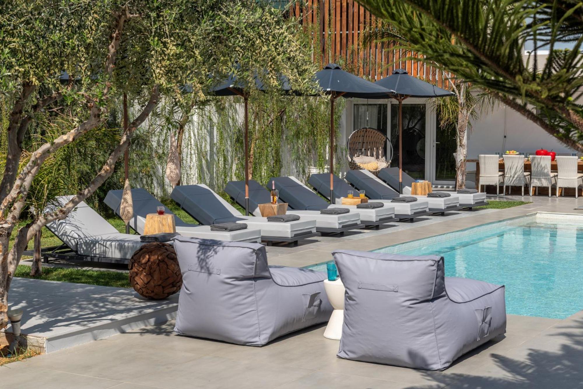 Hypnosis Beachside Villa With Private Heated Pool جورجيوبوليس المظهر الخارجي الصورة